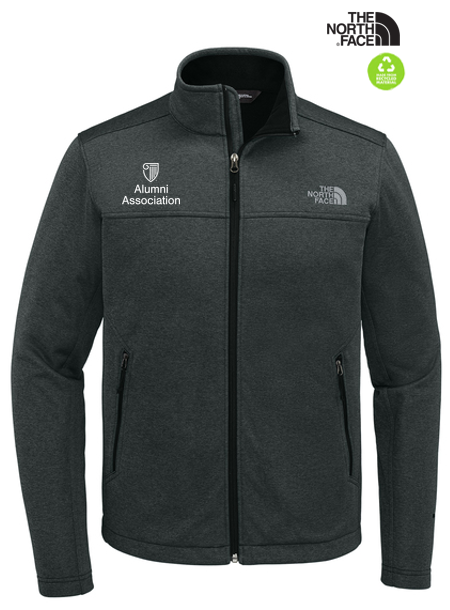 STRAYER ALUMNI - The North Face® Chest Logo Ridgewall Soft Shell Jacket - TNF Dark Grey Heather
