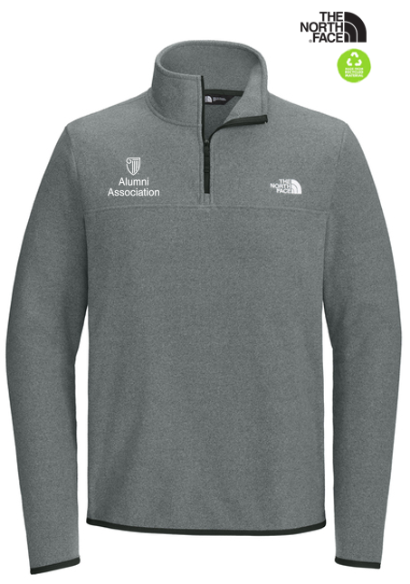 STRAYER ALUMNI - The North Face® Glacier 1/4-Zip Fleece - TNF Medium Grey Heather