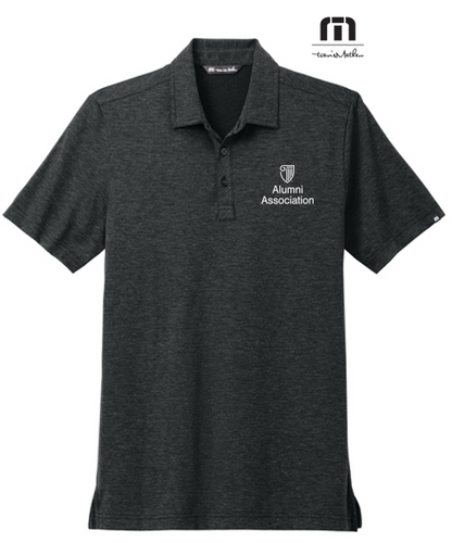 STRAYER ALUMNI - TravisMathew Sunnyvale Polo - Black Heather