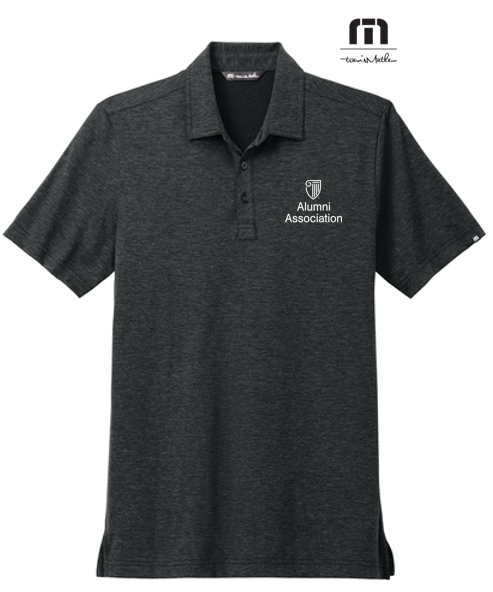 STRAYER ALUMNI - TravisMathew Sunnyvale Polo - Black Heather
