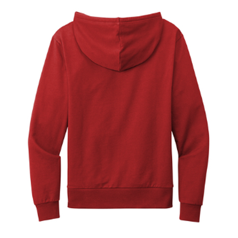 STRAYER ALUMNI Allmade® Unisex Organic French Terry Pullover Hoodie - Revolution Red