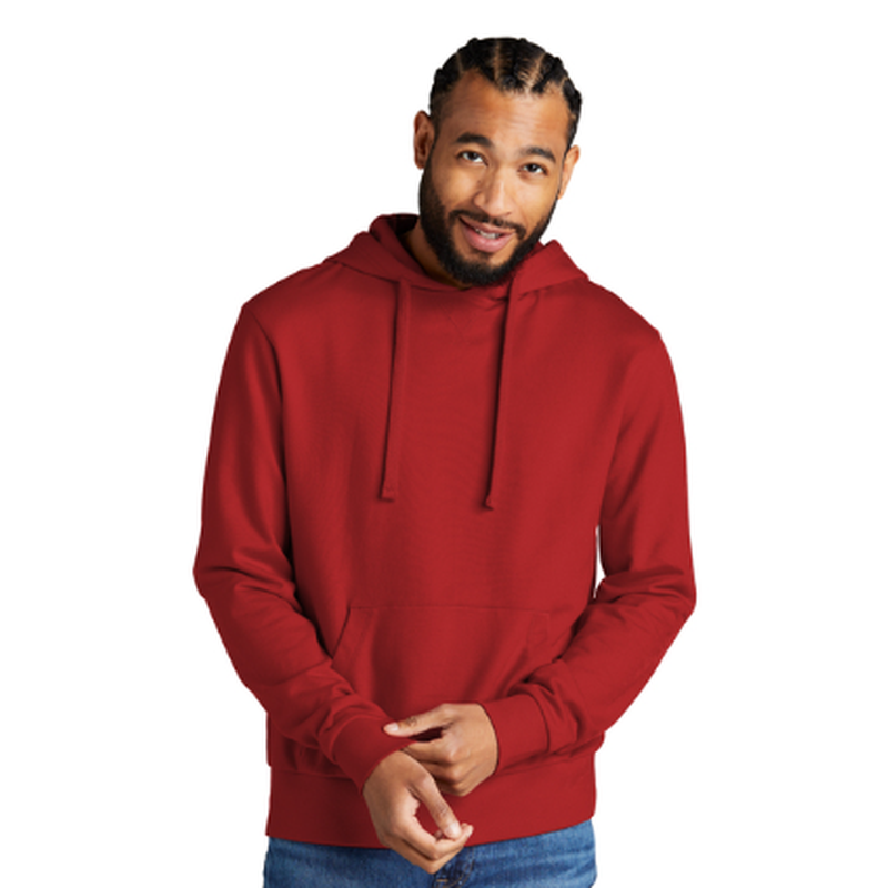 STRAYER ALUMNI Allmade® Unisex Organic French Terry Pullover Hoodie - Revolution Red