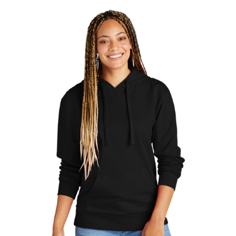 STRAYER ALUMNI Allmade® Unisex Organic French Terry Pullover Hoodie - Black