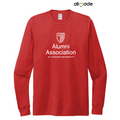 STRAYER ALUMNI ASSOCIATION Allmade® Unisex Tri-Blend Long Sleeve Tee - Rise Up Red