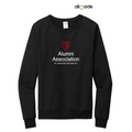 STRAYER ALUMNI ASSOCIATION Allmade® Unisex Organic French Terry Crewneck Sweatshirt - Black
