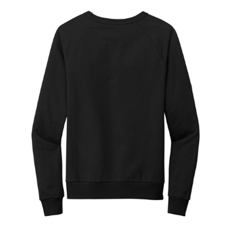 STRAYER ALUMNI ASSOCIATION Allmade® Unisex Organic French Terry Crewneck Sweatshirt - Black