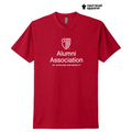STRAYER ALUMNI ASSOCIATION Next Level Apparel® Unisex CVC Tee - Red