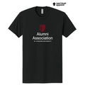 STRAYER ALUMNI ASSOCIATION Next Level Apparel® Unisex CVC Tee - Black