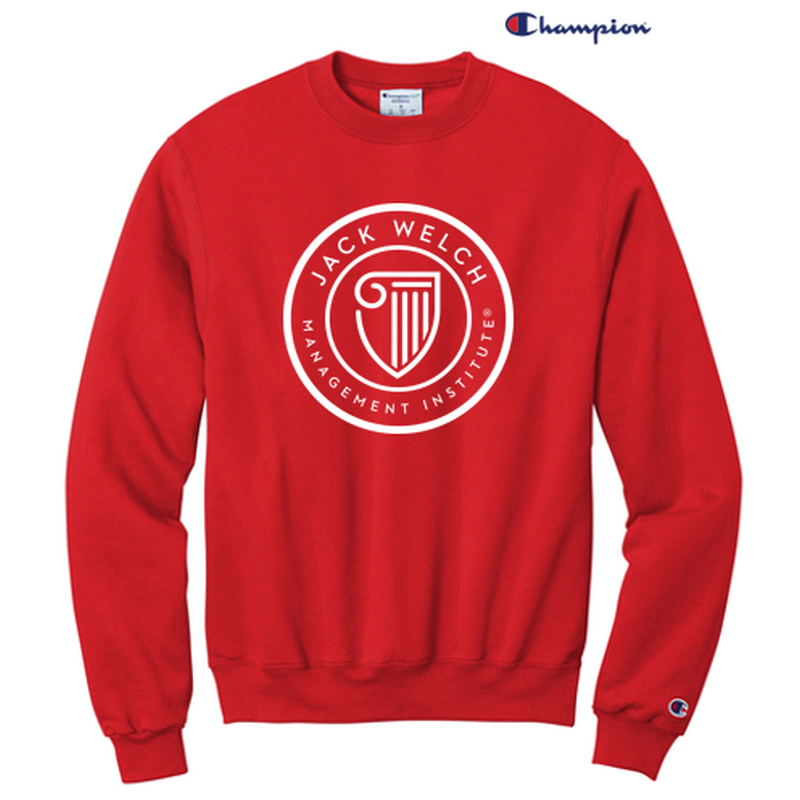 JWMI Logo Champion® Powerblend® Unisex Crewneck Sweatshirt - Scarlet
