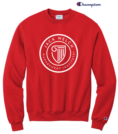 JWMI Logo Champion® Powerblend® Unisex Crewneck Sweatshirt - Scarlet