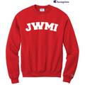 JWMI Logo Champion® Powerblend® Unisex Crewneck Sweatshirt - Scarlet