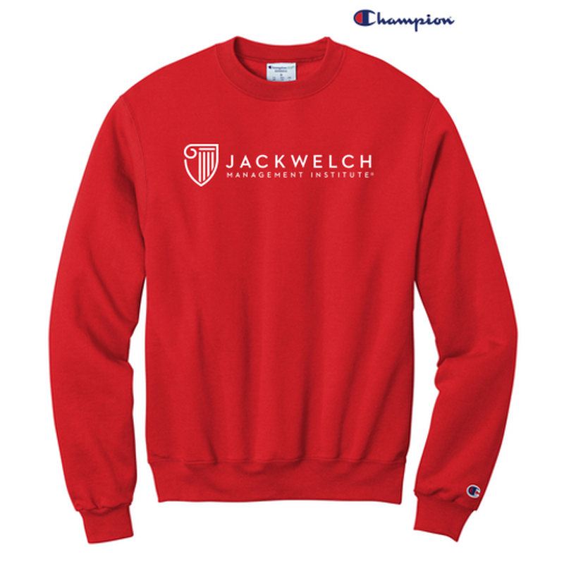 JWMI Logo Champion® Powerblend® Unisex Crewneck Sweatshirt - Scarlet