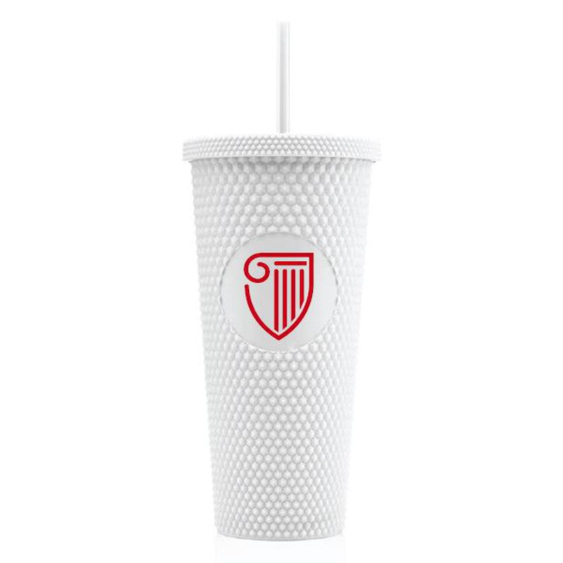 NEW STRAYER 24 oz Bux Tumbler - White