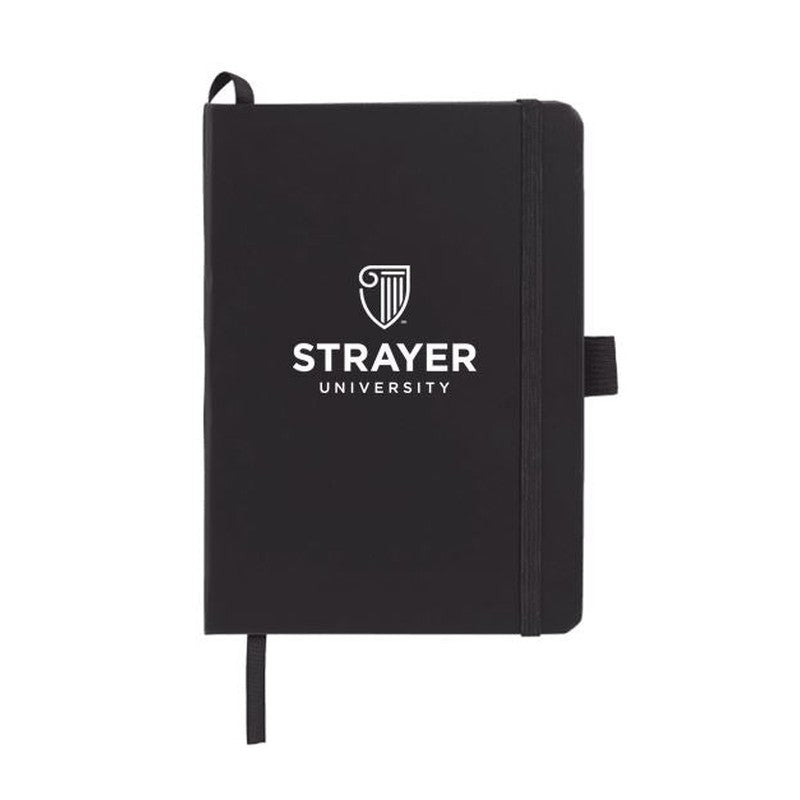 STRAYER 5” x 7” FSC Mix Prism Notebook Black Strayer Gift Store