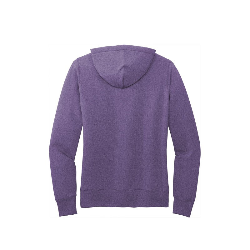 STRAYER Port & Company ® Ladies Core Fleece Pullover Hooded Sweatshirt-Heather Purple