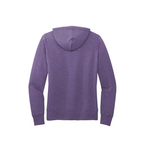 Port & Company ® Ladies Core Fleece Pullover Hooded Sweatshirt-Heather Purple