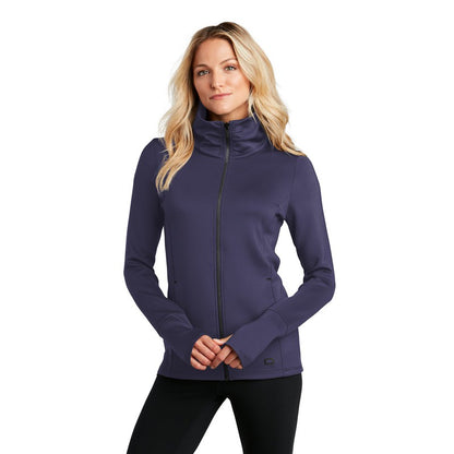 NEW STRAYER OGIO ® ENDURANCE Ladies Modern Performance Full-Zip - Navy