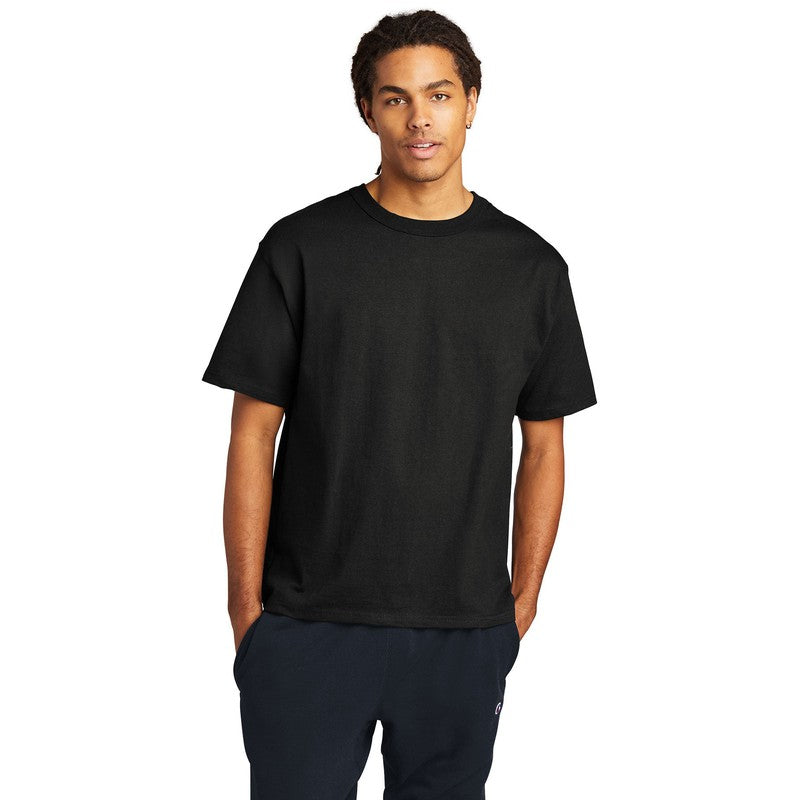 STRAYER Champion ® Heritage 7-Oz. Jersey Tee-Black