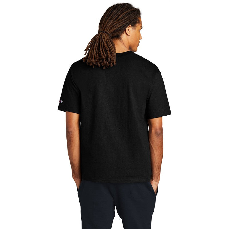 STRAYER Champion ® Heritage 7-Oz. Jersey Tee-Black