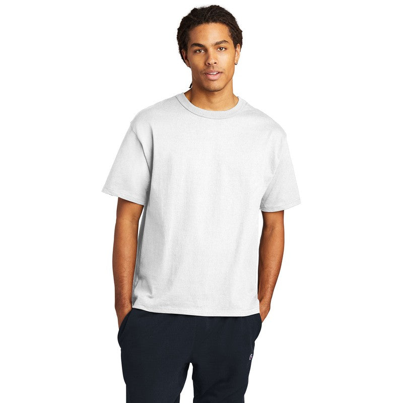 STRAYER Champion ® Heritage 7-Oz. Jersey Tee-White