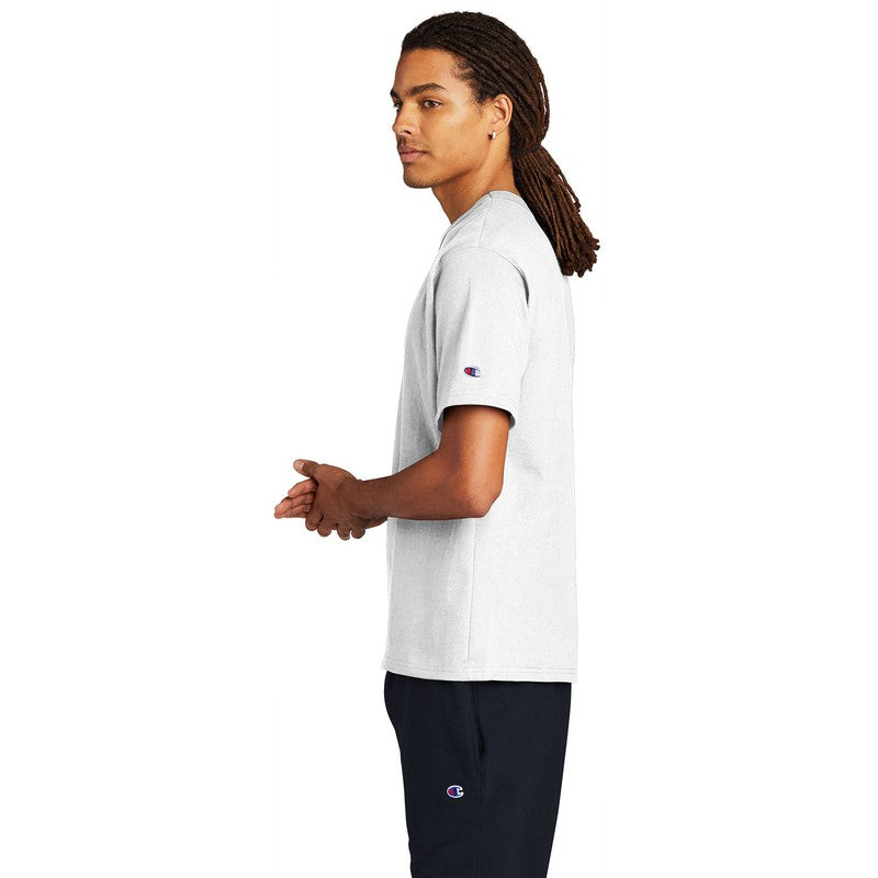 STRAYER Champion ® Heritage 7-Oz. Jersey Tee-White