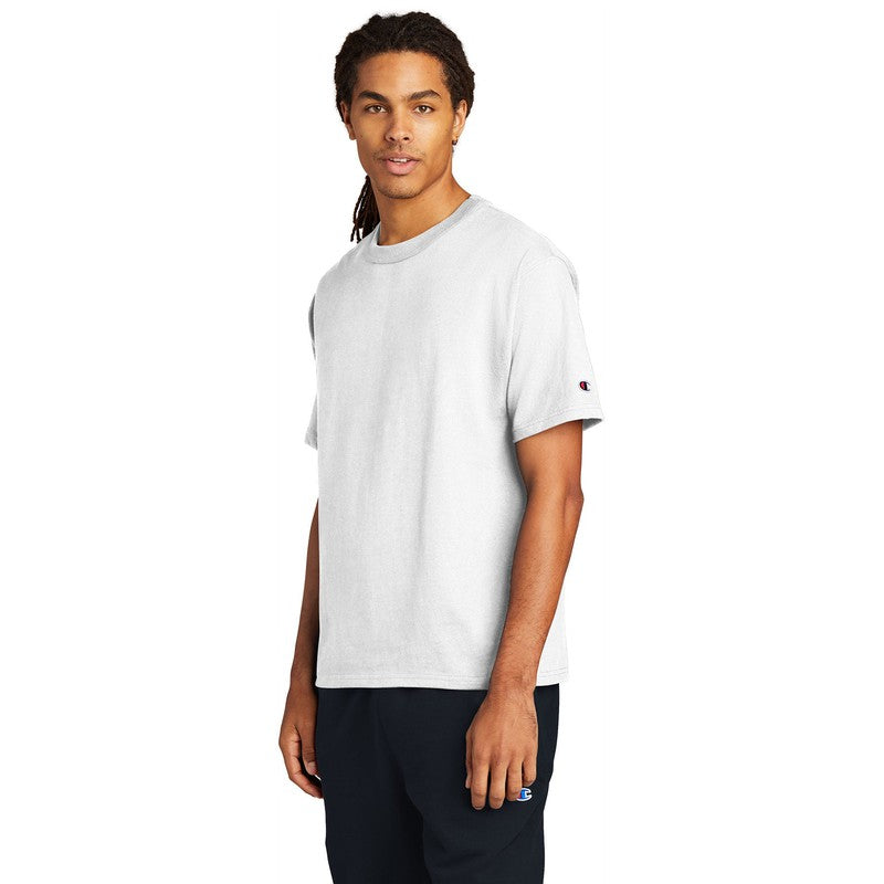 STRAYER Champion ® Heritage 7-Oz. Jersey Tee-White