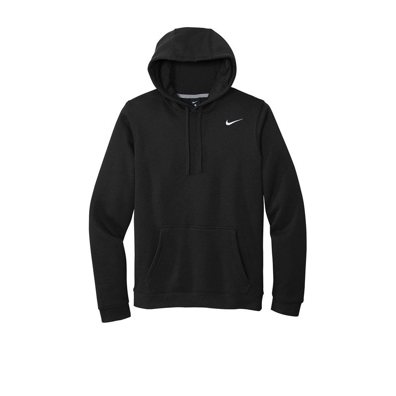 Nike Club Fleece Pullover Hoodie-Black
