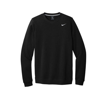 NEW STRAYER Nike Club Fleece Crew-Black