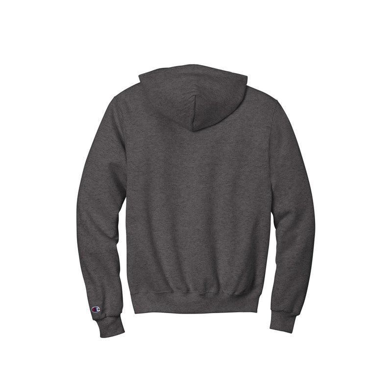 STRAYER Champion® Powerblend Pullover Hoodie - Charcoal Heather