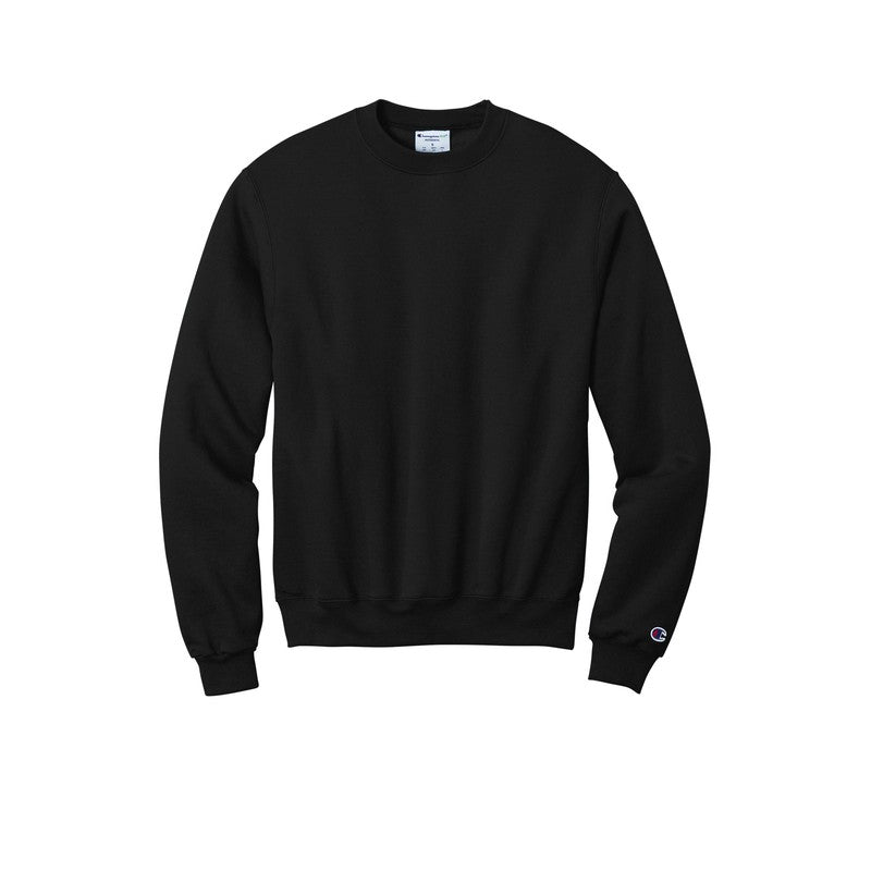 NEW STRAYER Champion® Powerblend Crewneck Sweatshirt - Black