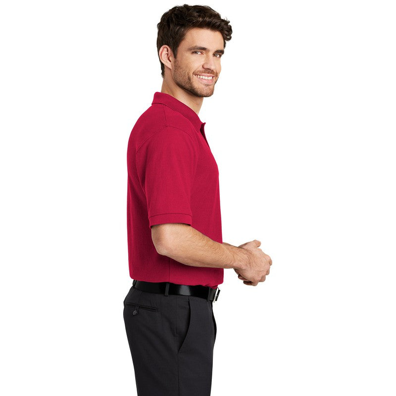 STRAYER Port Authority® Silk Touch™ Polo-Red