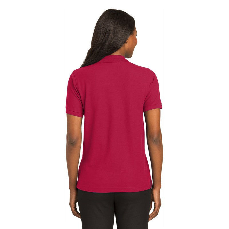 STRAYER Port Authority® Ladies Silk Touch™ Polo-Red