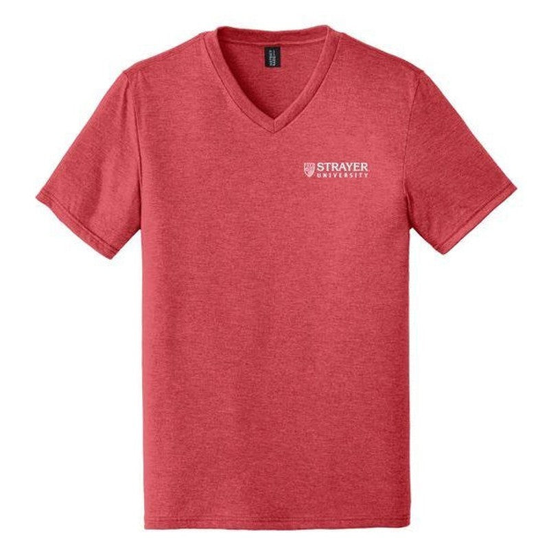 Mens Perfect Tri® V-Neck Tee RED FROST