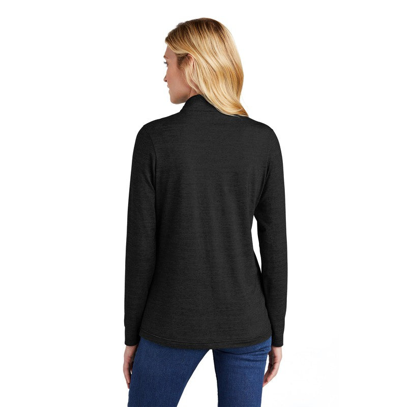 STRAYER TravisMathew Ladies Crestview 1/4-Zip - Black