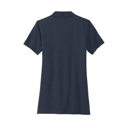 NEW STRAYER MERCER+METTLE™ Women’s Stretch Heavyweight Pique Polo - Night Navy