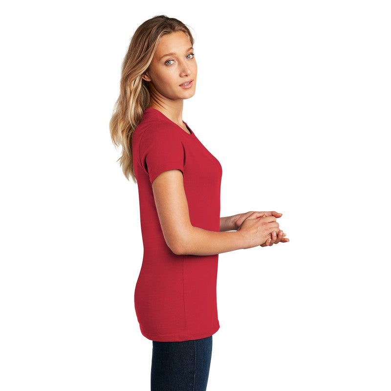 STRAYER District ® Women’s Perfect Weight ® Tee-Classic Red