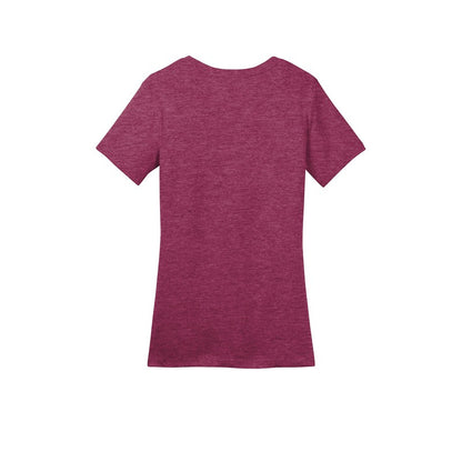 NEW STRAYER District ® Women’s Perfect Weight ® Tee-Heathered Loganberry