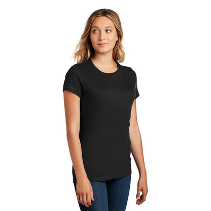 NEW STRAYER District ® Women’s Perfect Weight ® Tee-Black