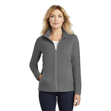 NEW STRAYER Ladies Microfleece Jacket - Pearl Grey