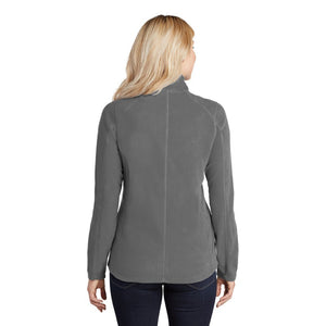 NEW STRAYER Ladies Microfleece Jacket - Pearl Grey