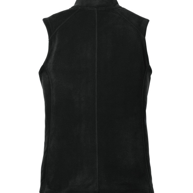 NEW STRAYER Port Authority® Ladies Microfleece Vest BLACK
