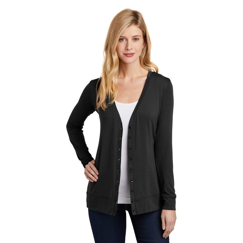 STRAYER Port Authority® Ladies Concept Cardigan-Black