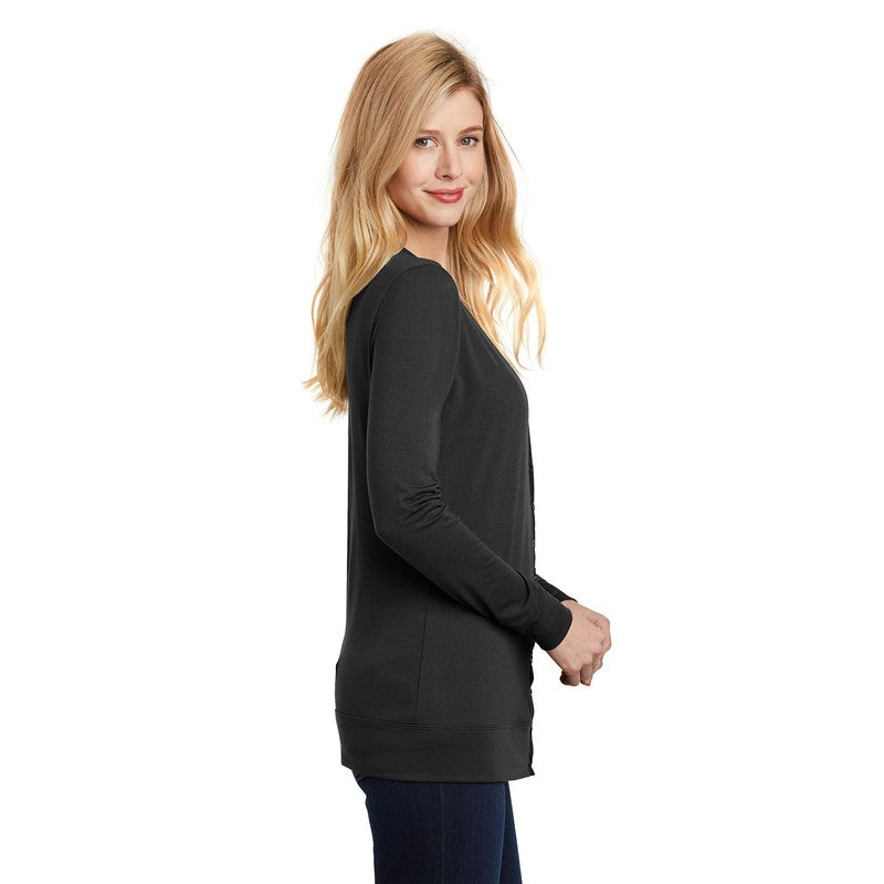 STRAYER Port Authority® Ladies Concept Cardigan-Black