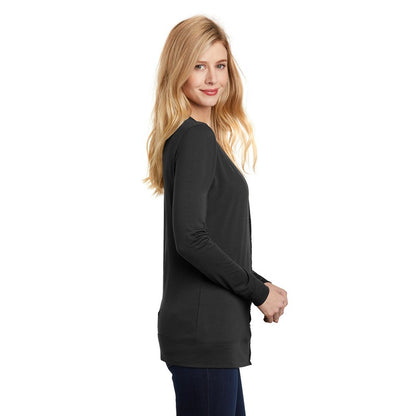 NEW STRAYER Port Authority® Ladies Concept Cardigan-Black