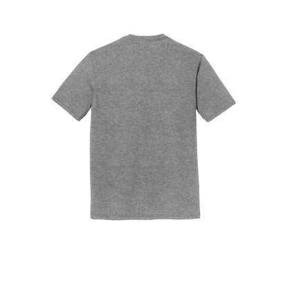 NEW STRAYER District ® Perfect Tri ® Tee-GRAY FROST