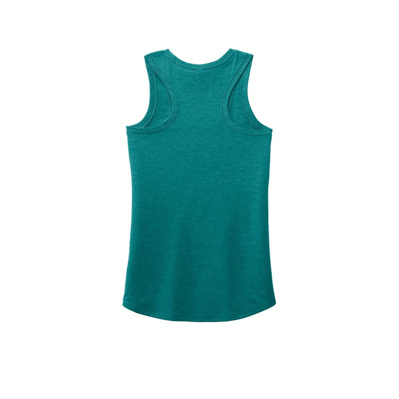 NEW STRAYER District ® Women’s Perfect Tri ® Racerback Tank-Heathered Teal