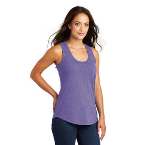 District ® Women’s Perfect Tri ® Racerback Tank-Purple Frost