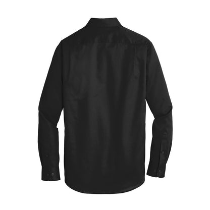 SEI - Port Authority SuperPro Twill Shirt - Black