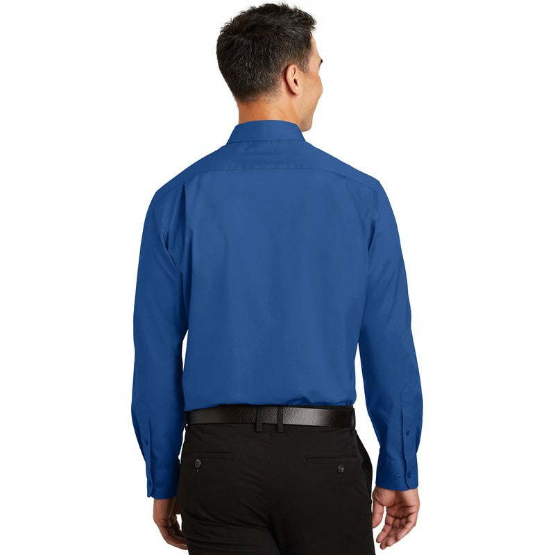 SEI - Port Authority SuperPro Twill Shirt - True Blue