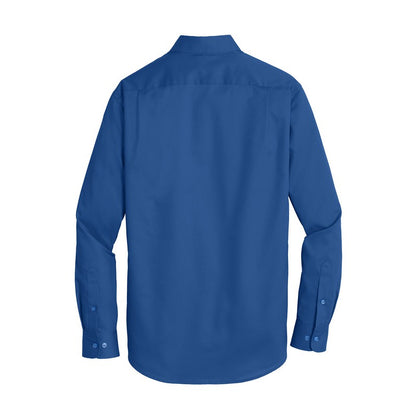 SEI - Port Authority SuperPro Twill Shirt - True Blue